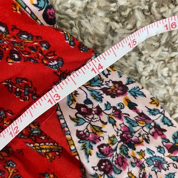 Vintage Y2K Angie Boho Paisley V Neck Maxi Dress Small - Picture 12 of 15